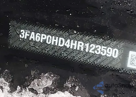 2017 Ford Fusion Se from USA, damaged, VIN 3FA6P0HD4HR123590